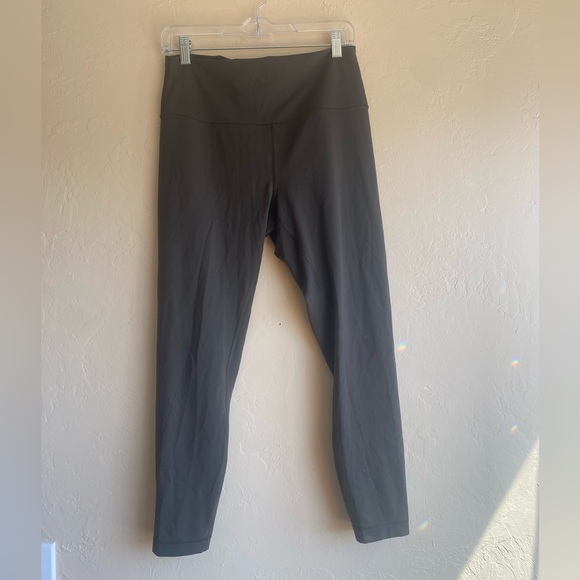 lululemon athletica Pants - Lululemon - DARK OLIVE wunder train high rise tight - size 12